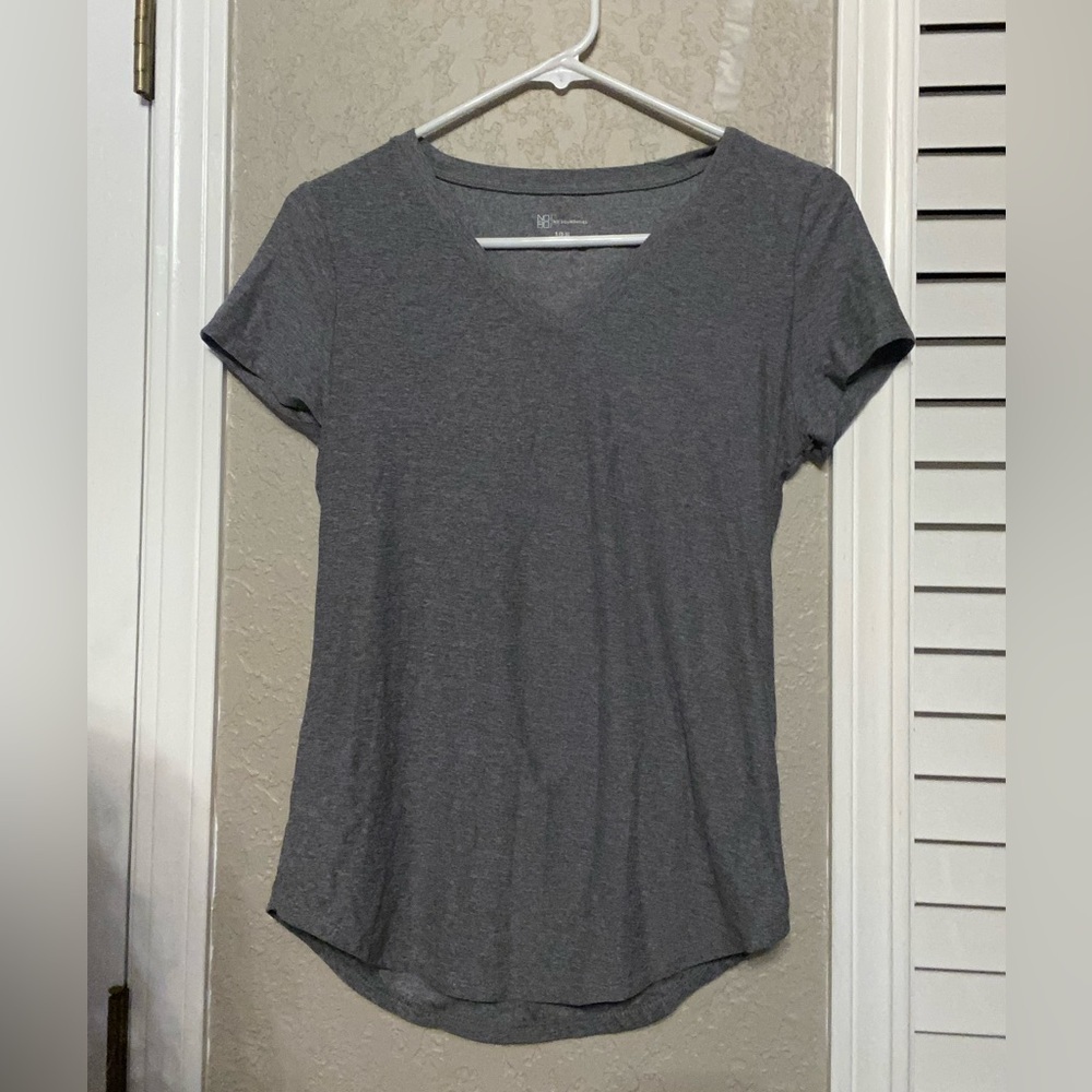 Grey casual or workout shirt